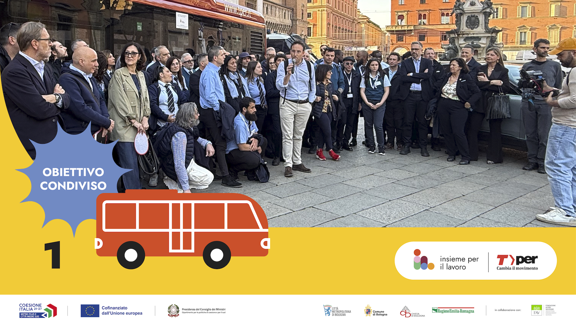 Obiettivo condiviso - 100 nuovi conducenti di autobus per Bologna - evento 17 aprile 2026