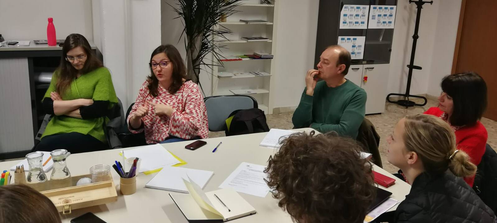 La Fédération des acteurs de la solidarité in visita negli spazi di Insieme per il lavoro