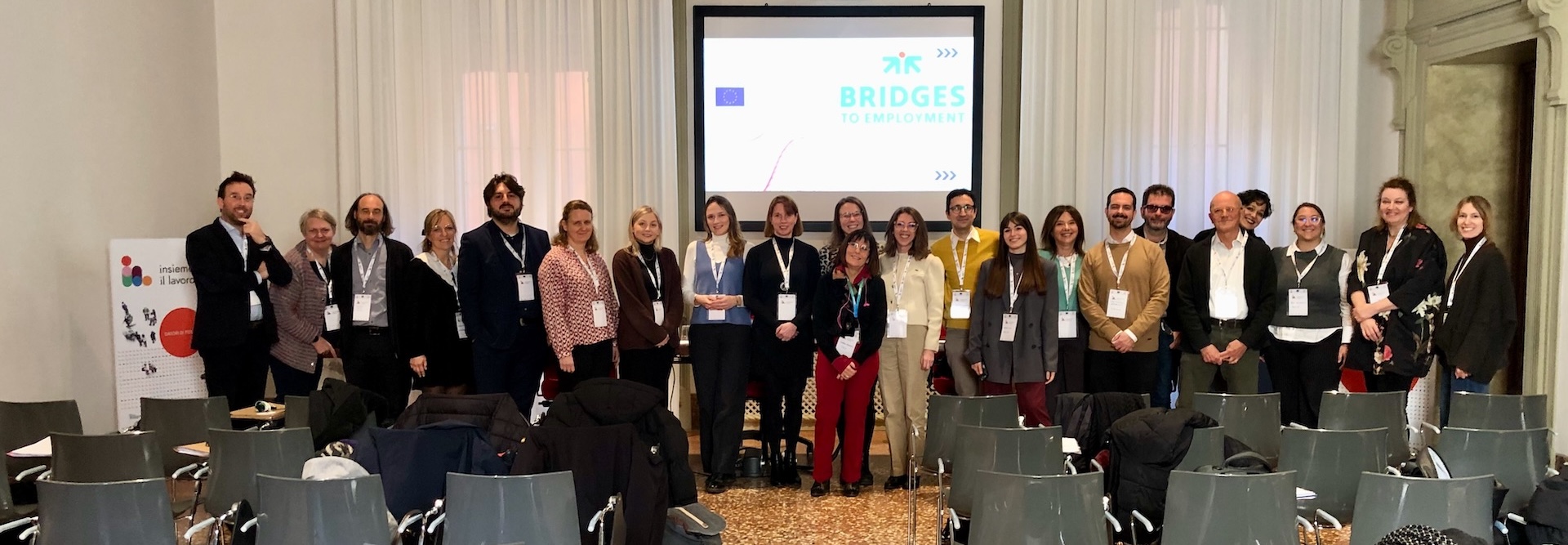 study visit del progetto europeo Bridges to employment - empowering through sustainable career pathways