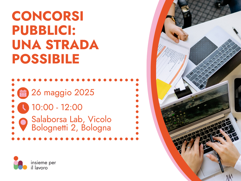 Bussola del lavoro: laboratorio gratuito per esplorare il mondo dei concorsi pubblici