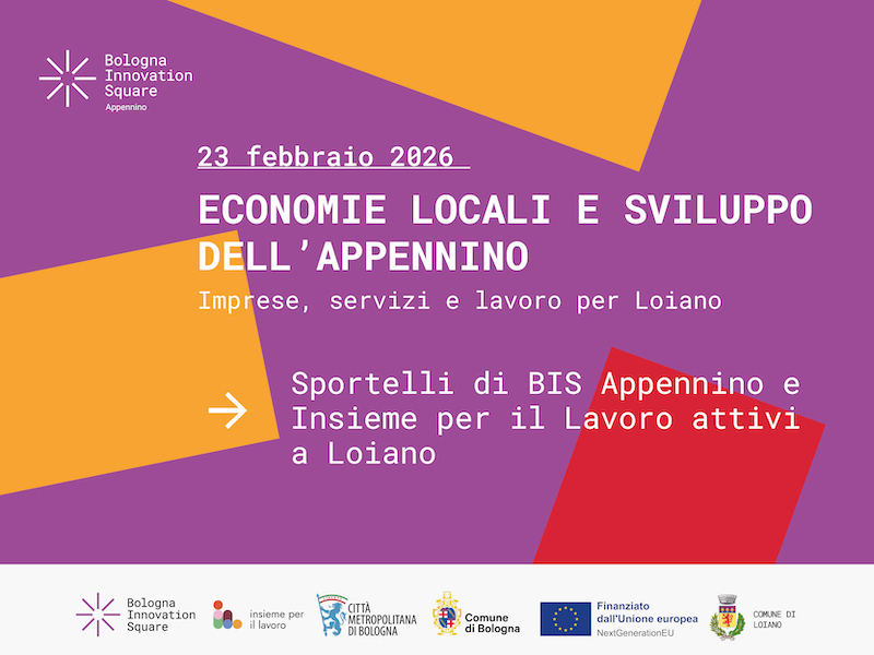 Lavorare e fare impresa in Appennino, sportelli attivi a Loiano
