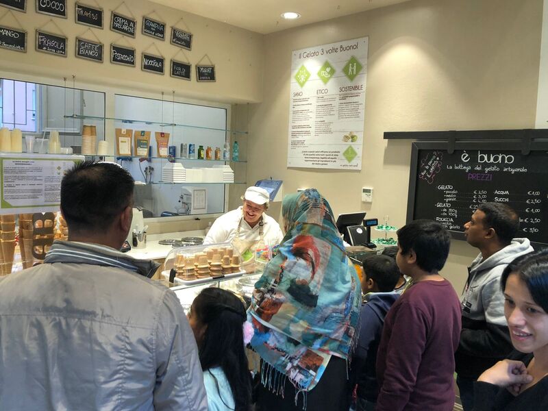 È Buono Bologna: la gelateria solidale riapre in Cirenaica (FOTOGALLERY)